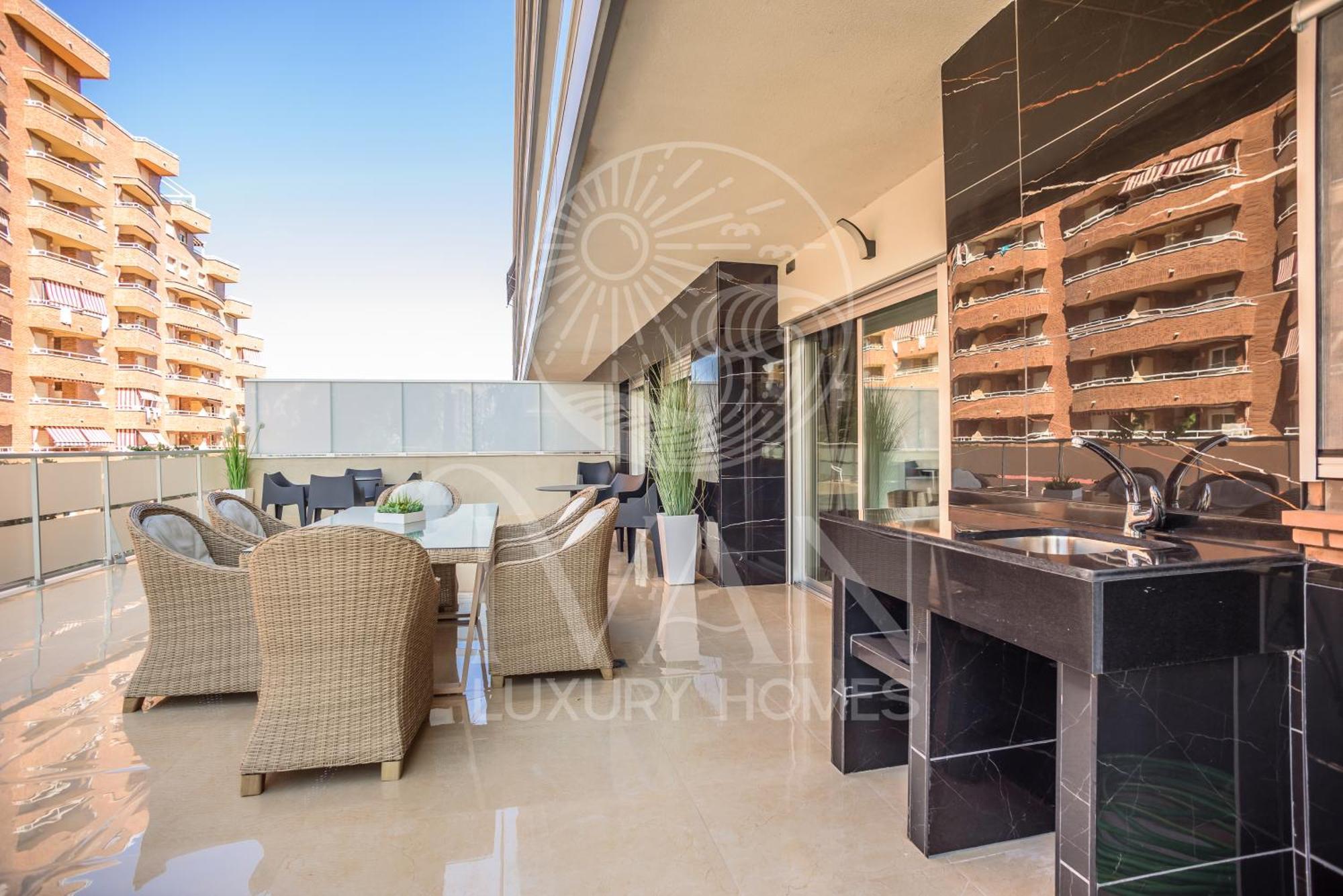 Casa Nicole - Iván Luxury Homes - SEMIFRONTAL - 10ª Planta - Sur- 1ª Linea de Playa Oropesa del Mar Exterior foto